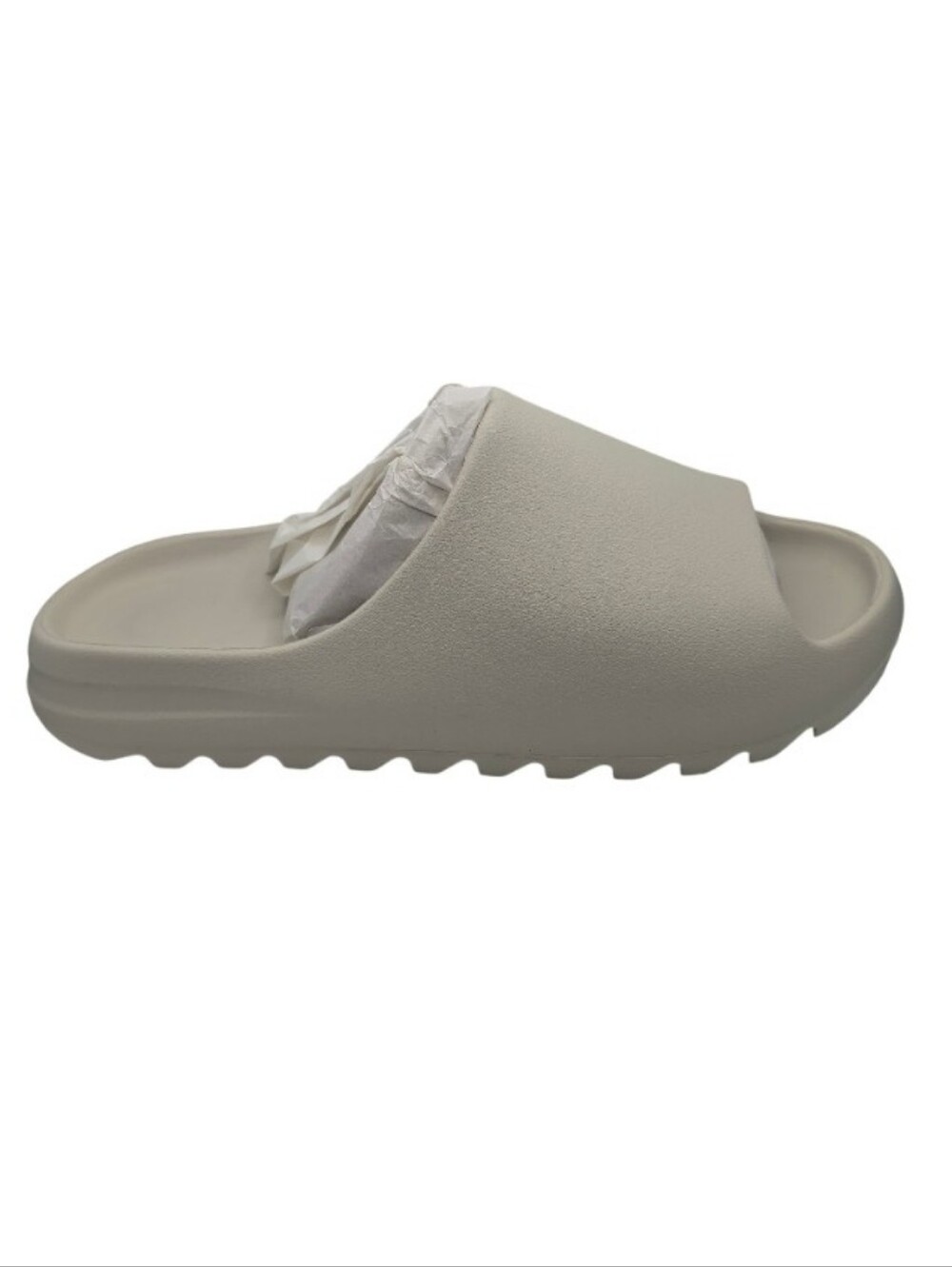 Yeezy Men's Slide Sandal in Light Cream